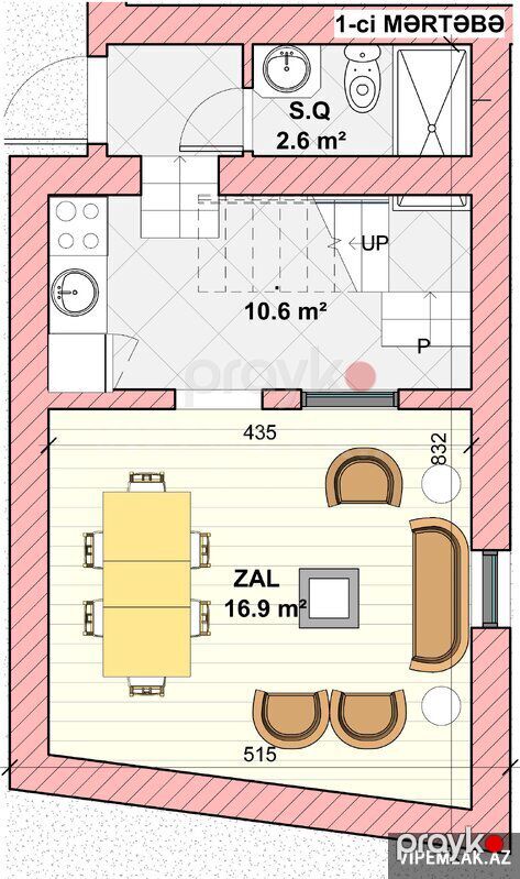 Binəqədi rayonunda 3 otaqlı Həyət evi Satılır, 70 m² — Ev, villa, Bakı (2)