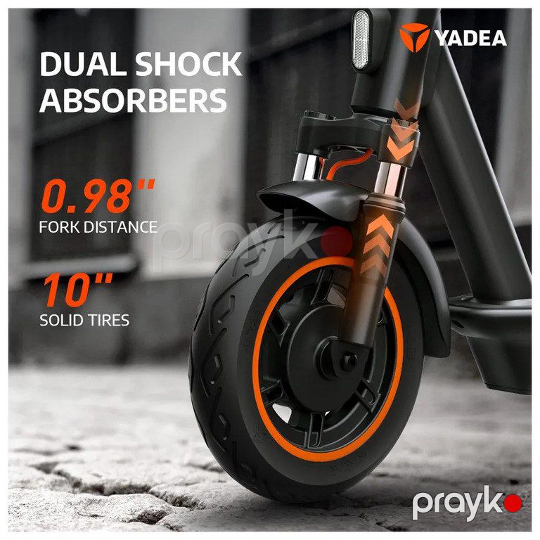 Elektrik skuter "Yadea KS5 White/Black and Blue/Grey" — İdman, hobi, istirahət, Bakı (8)