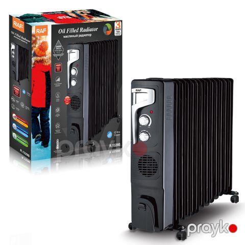 RAF R.1329 2900W elektrik yağla doldurulmuş radiator — Bakı