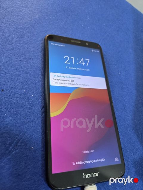 Honor 7A Black 16GB/2GB — Bakı