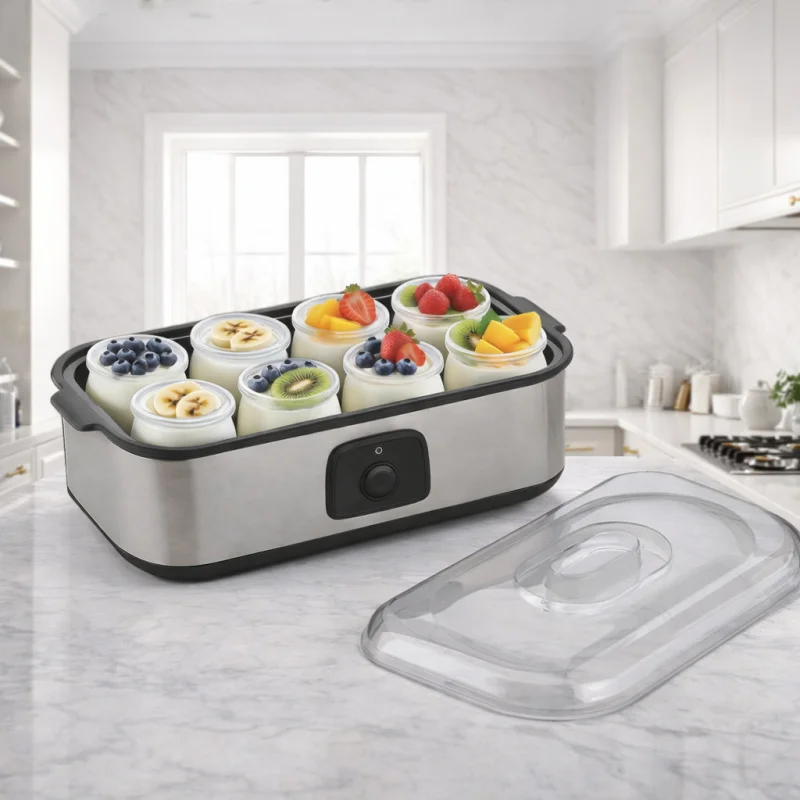 Yoqurt hazırlayan cihaz Orvica ORM-9012 Silver — Digər mətbəx texnikası, Bakı (2)