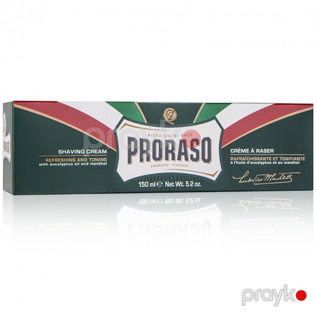 Təraş üçün krem Proraso Soap Tube Refresh mentol və evkalipt ilə 150 ml — Mallar, Bakı (3)