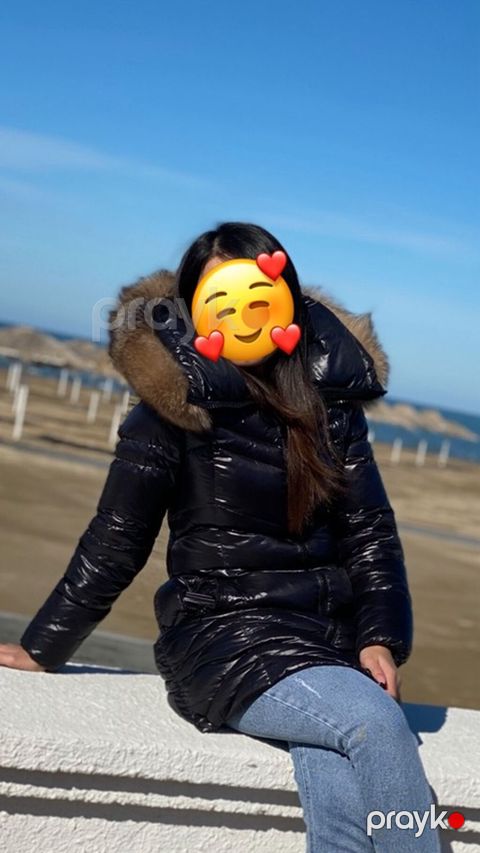 Palto, Moncler, S, rəng - Qara — Bakı