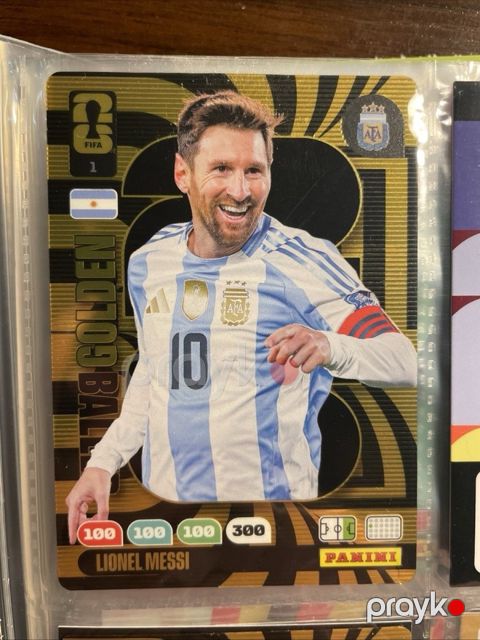 Golden Messi Panini — Bakı