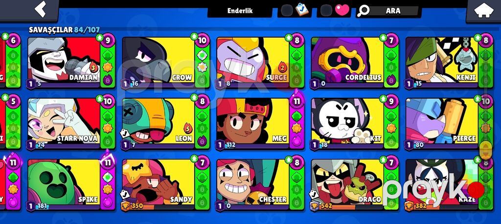 Brawl Stars hesabı – yüksək səviyyəli profil - Kupa sayı: 44 995 — Fəliz məmulatı, Xırdalan (2)