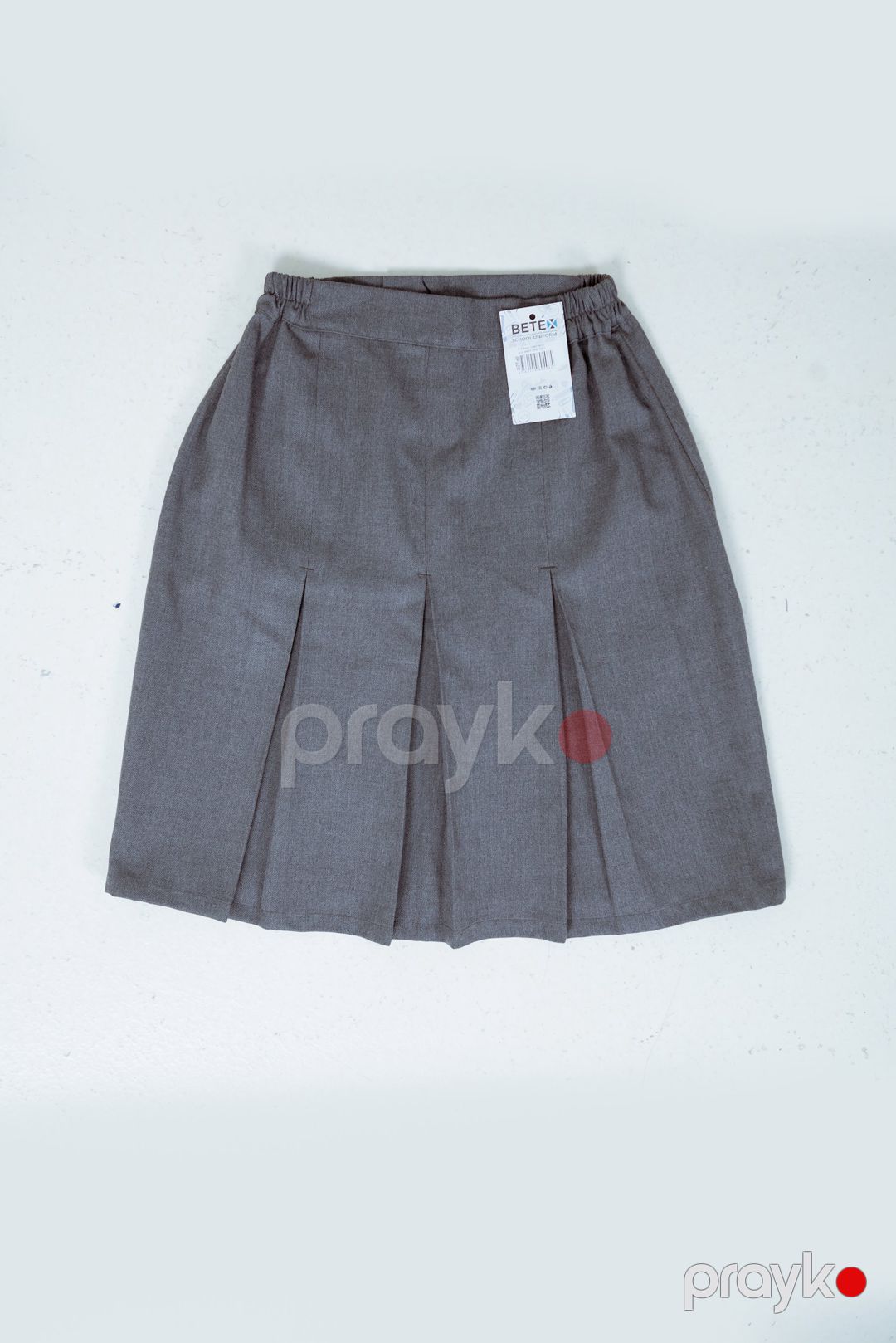 Qızlar üçün məktəbli ətək Betex s_g, boz, polyester/viskoz, ölçü 50 — Mallar, Bakı (2)