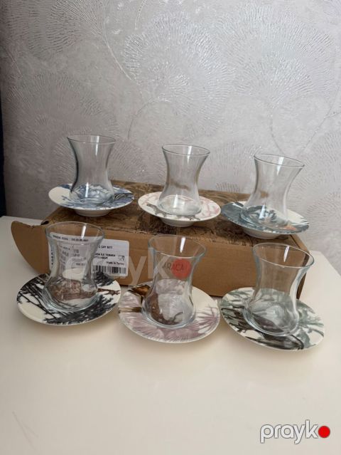 Çay dəsti, Şüşə, Türkiyə — Bakı