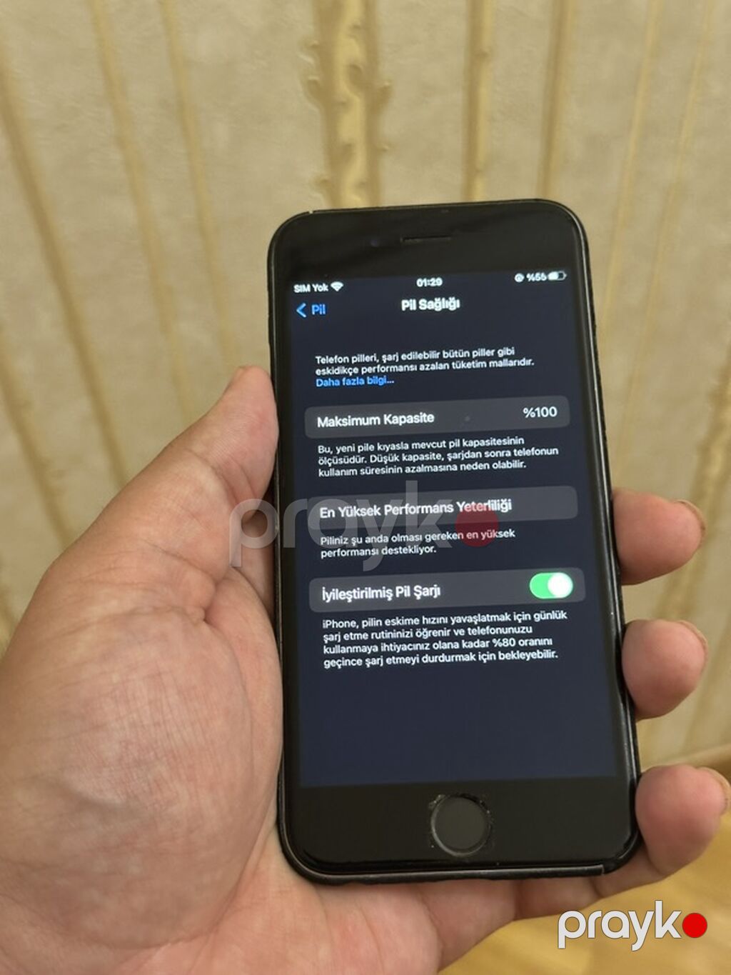IPhone 6s, 64 GB, Qara, Barmaq izi — Apple iPhone, Bakı (3)