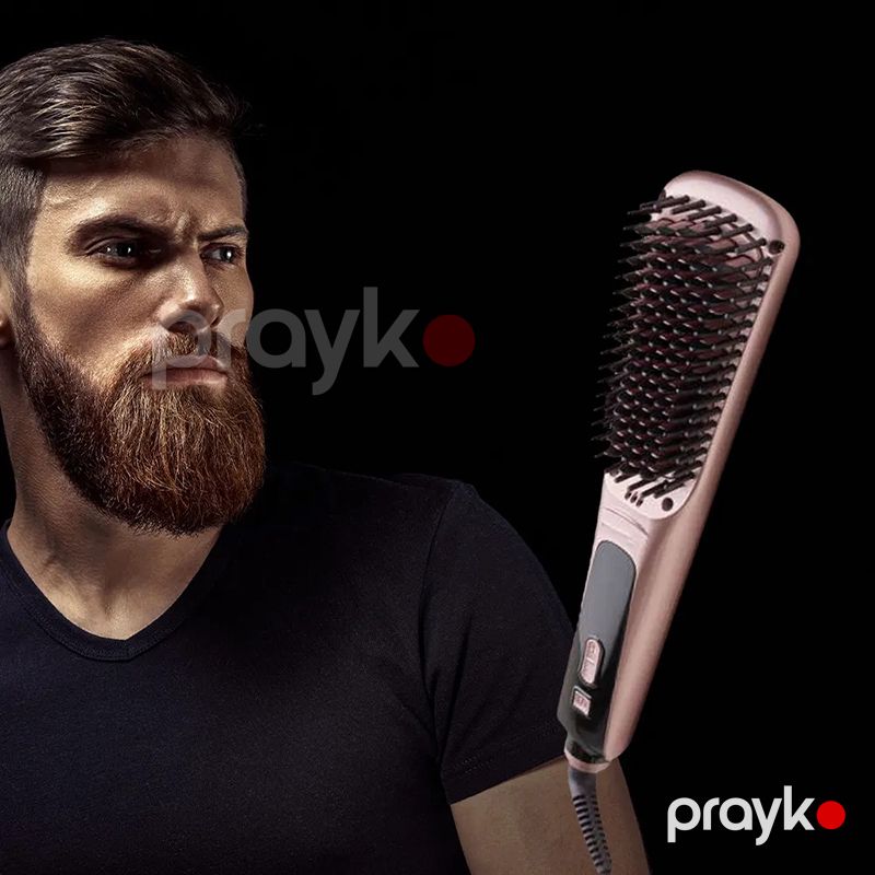 BarBieliss BA-430 LED İonik Saç Düzləşdirici Daraq – 980F Professional Saç Düzləşdirici Fırça — Saç burmağa və düzəltməyə, Bakı (5)