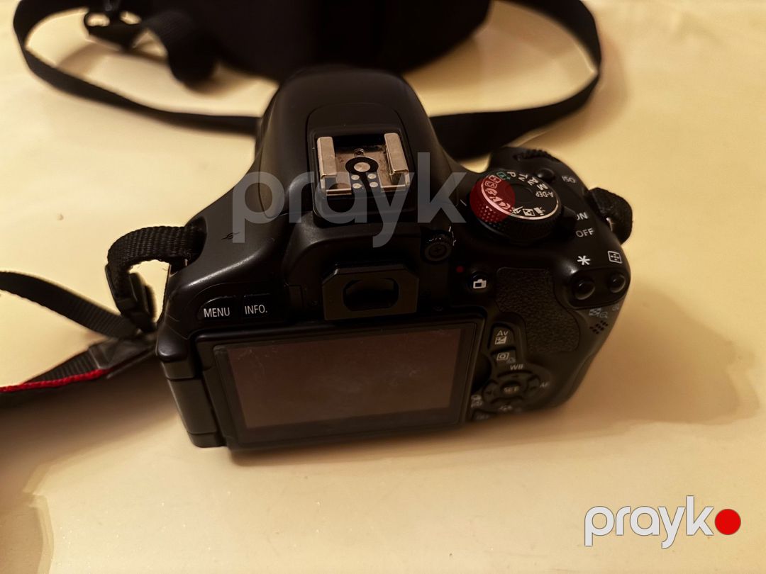 Fotoaparat Canon EOS 600D + 18-55mm IS II Lens — Foto və video texnikası, Bakı (6)