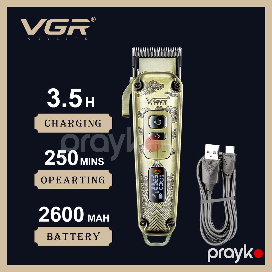 Saç qırxmaq üçün maşın VGR V-005 — Saç kəsmə maşınları, Bakı (6)
