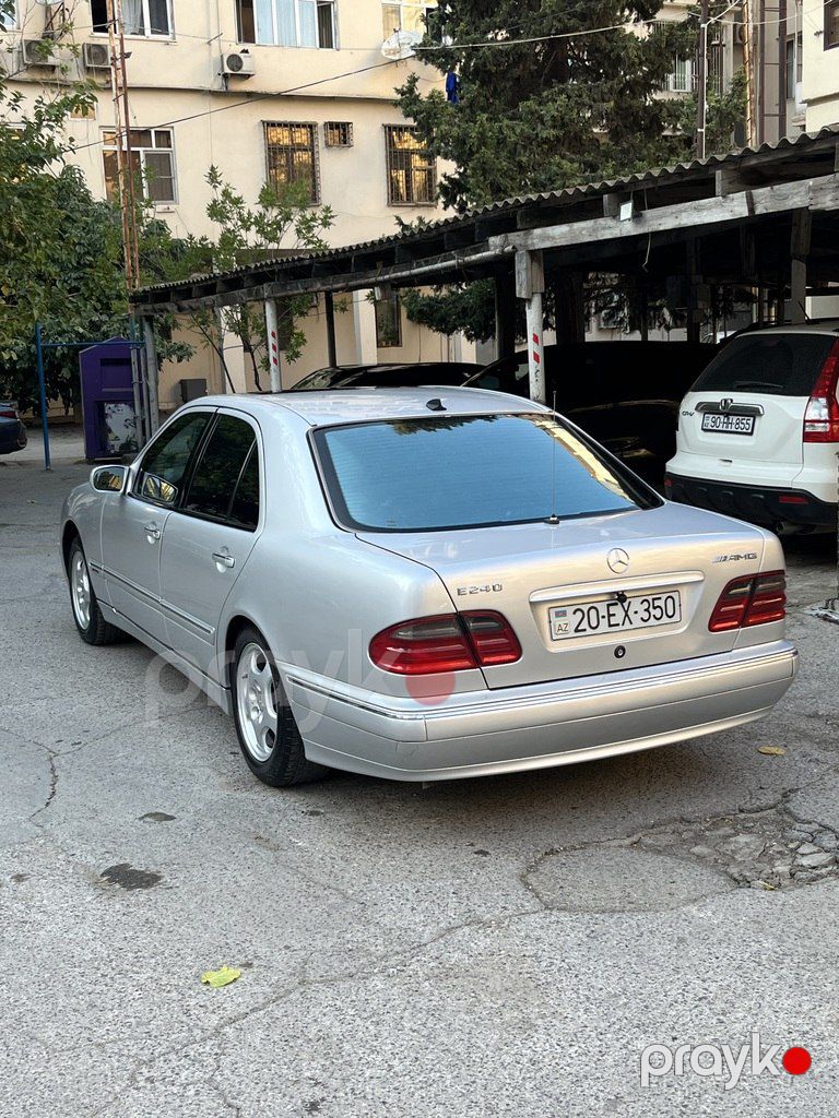 Mercedes E 240, 2.6 L, 1999 il, 184 000 km — Avtomobillər, Bakı (3)
