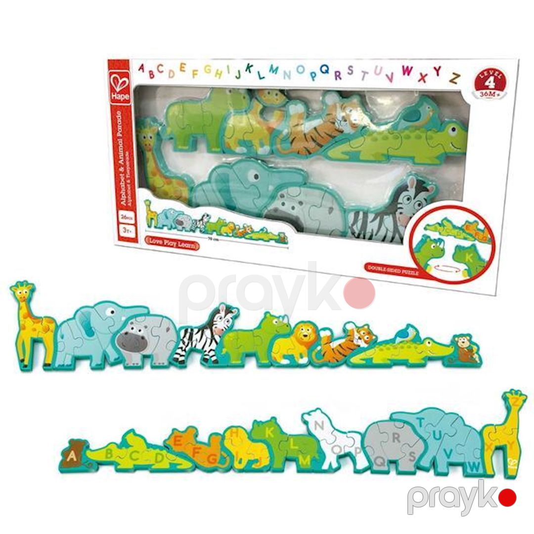 İnkişaf etdirən oyun Hape Alphabet & Animal Parade, 3+ yaş — Mallar, Bakı (3)