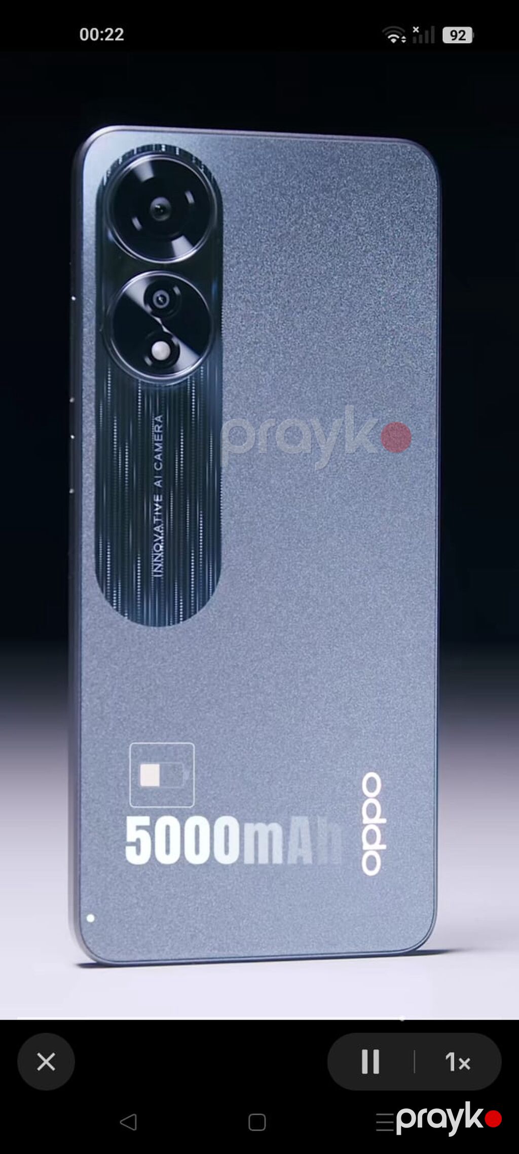 Oppo A78, 128 GB, rəng - Göy — OPPO, Cəlilabad (2)