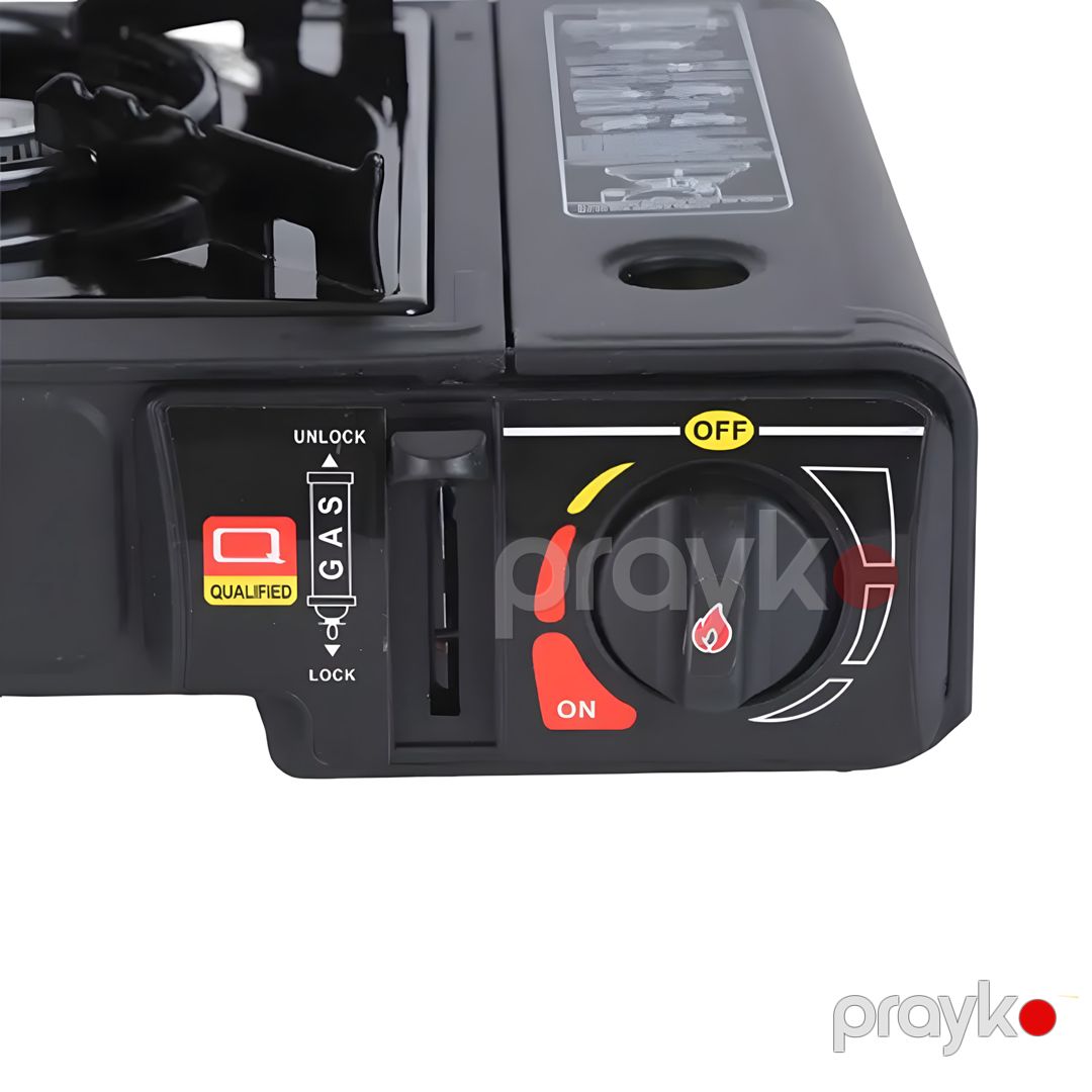 Portativ qaz plitəsi kempinq üçün, qara — Mallar, Bakı (3)
