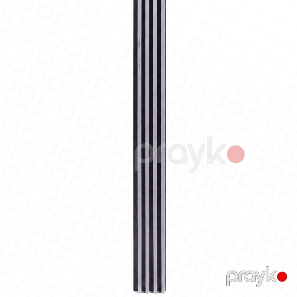Hıll fan dekorativ panel 17X300 sm 001 gümüş antrasit — Divar kağızları, Bakı (2)