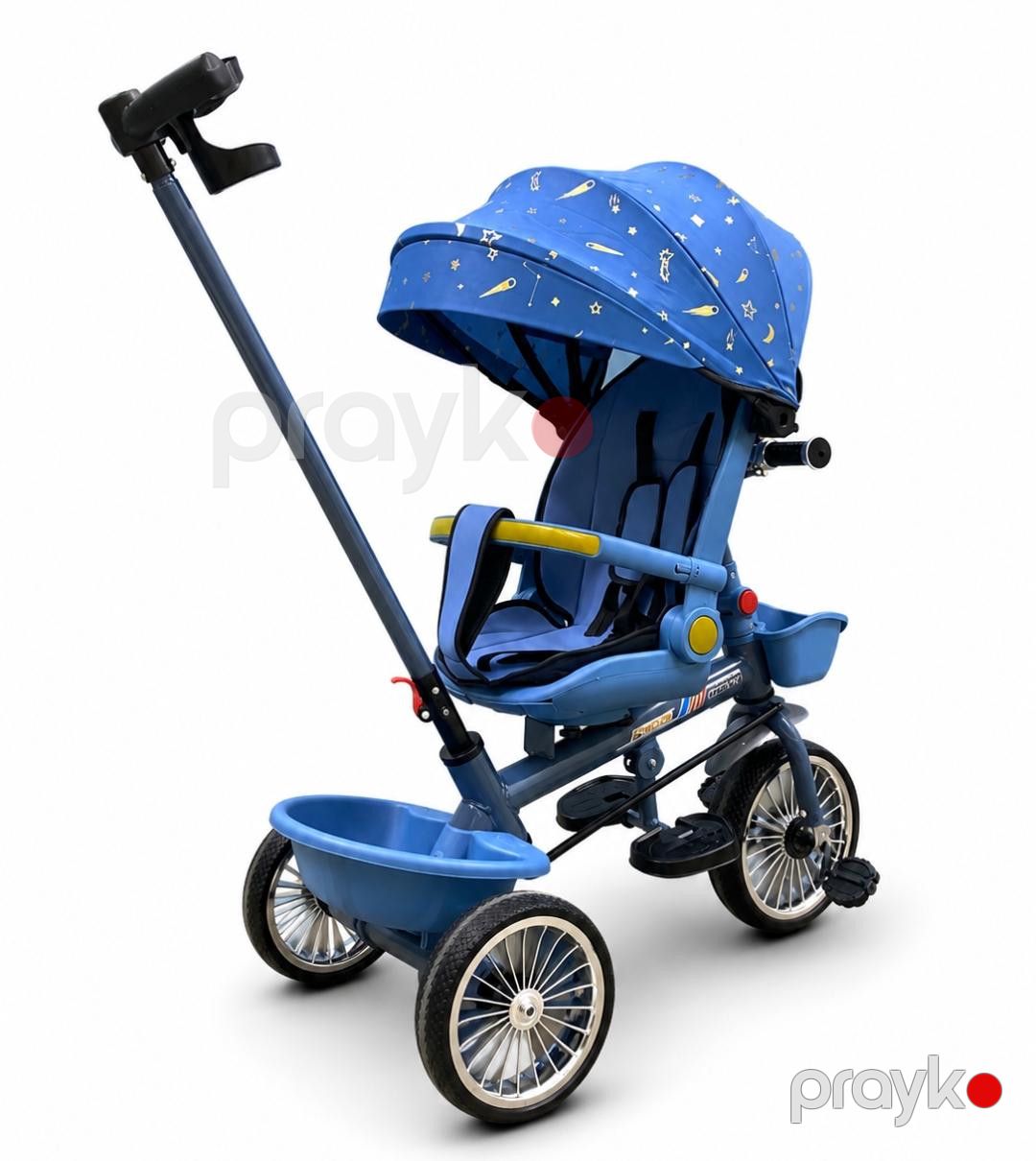 Uşaq üçün üçtəkərli velosiped 2Е AYKN_007, mavi — Mallar, Bakı (2)