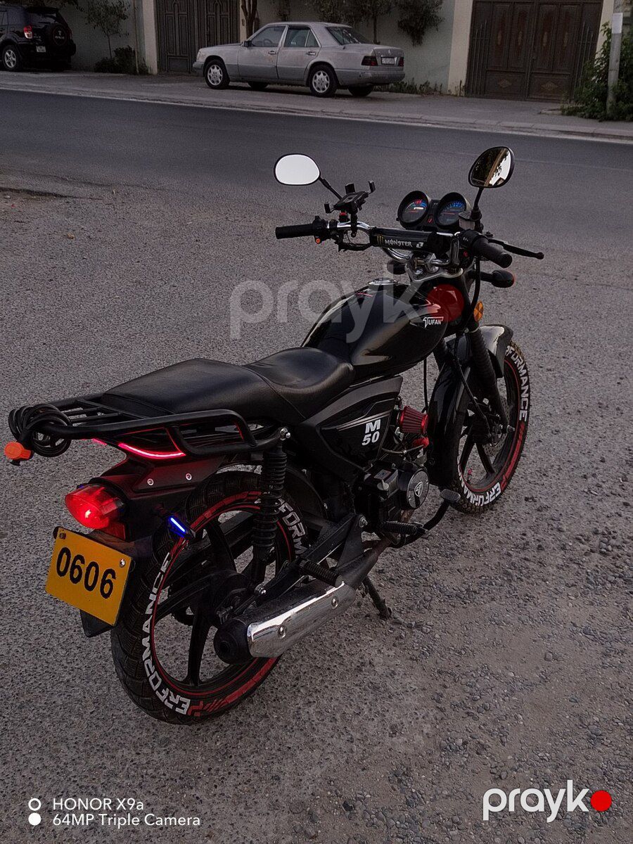 Tufan M50, 2024 il — Motosiklet və mopedlər, Bakı (4)