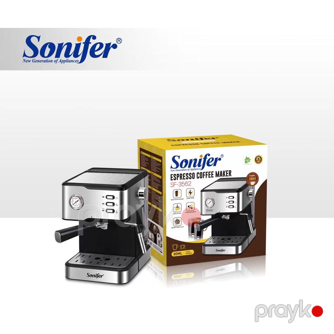 Sonifer SF-3562 – Peşəkar Dadlı Espresso və Kapuçino Aparatı — Qahvə aparatları və maşınları, Bakı (4)