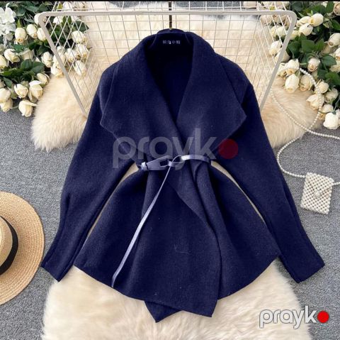 Jaket qadınlar üçün FF22, göy, kaşmir, one size — Bakı
