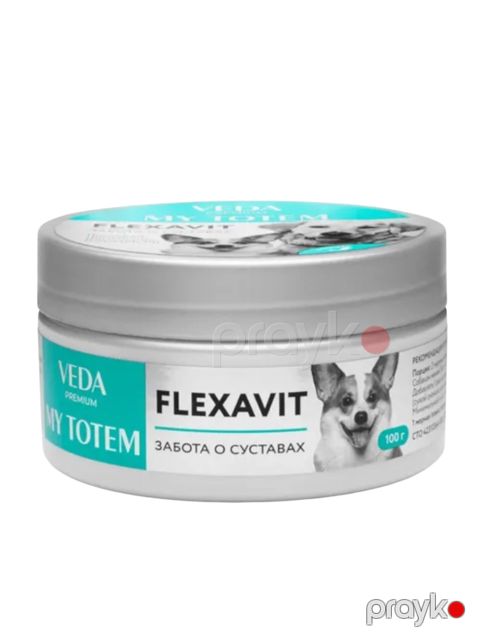 İtlər üçün vitamin və mineral kompleksi Veda Flexavit, oynaqlar üçün, 100 ml — Bakı