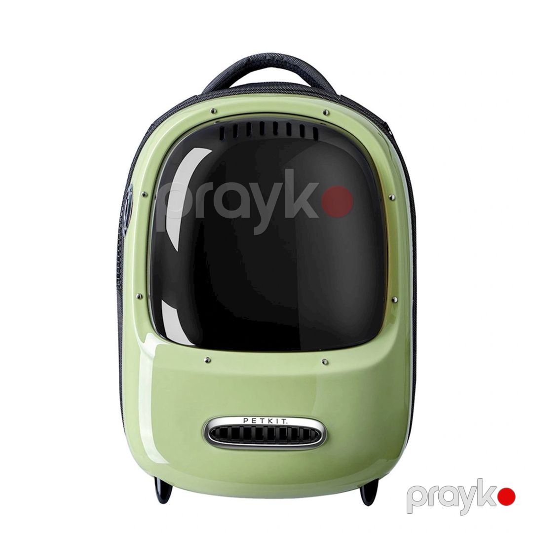 Bel çantası Petkit Breezy2 Smart Cat Carrier Green P7704, kiçik cins itlər və pişiklər üçün, 32x27x44.5 sm — Mallar, Bakı (2)