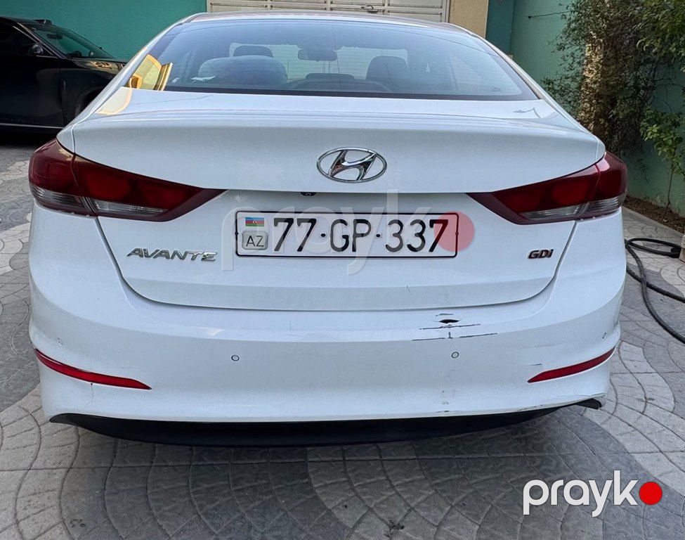 Hyundai Avante, 1.6 L, 2016 il, 219 000 km — Avtomobillər, Bakı (2)
