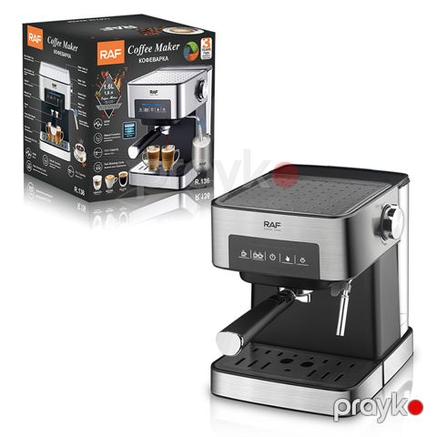 RAF R.136 – Yüksək Keyfiyyətli Elektrikli Avtomatik Cappuccino və Espresso Qəhvə Maşını — Bakı