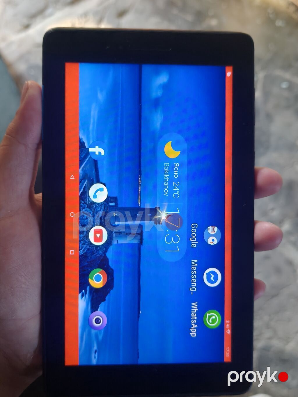 7 düymlük lenova planşet - Kompakt 7" sensor ekran – oxu, video və — Digər planşetlər, Bakı (8)