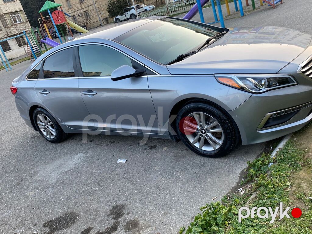 Hyundai Sonata, 2.4 L, 2015 il, 160 000 km — Avtomobillər, Bakı (3)