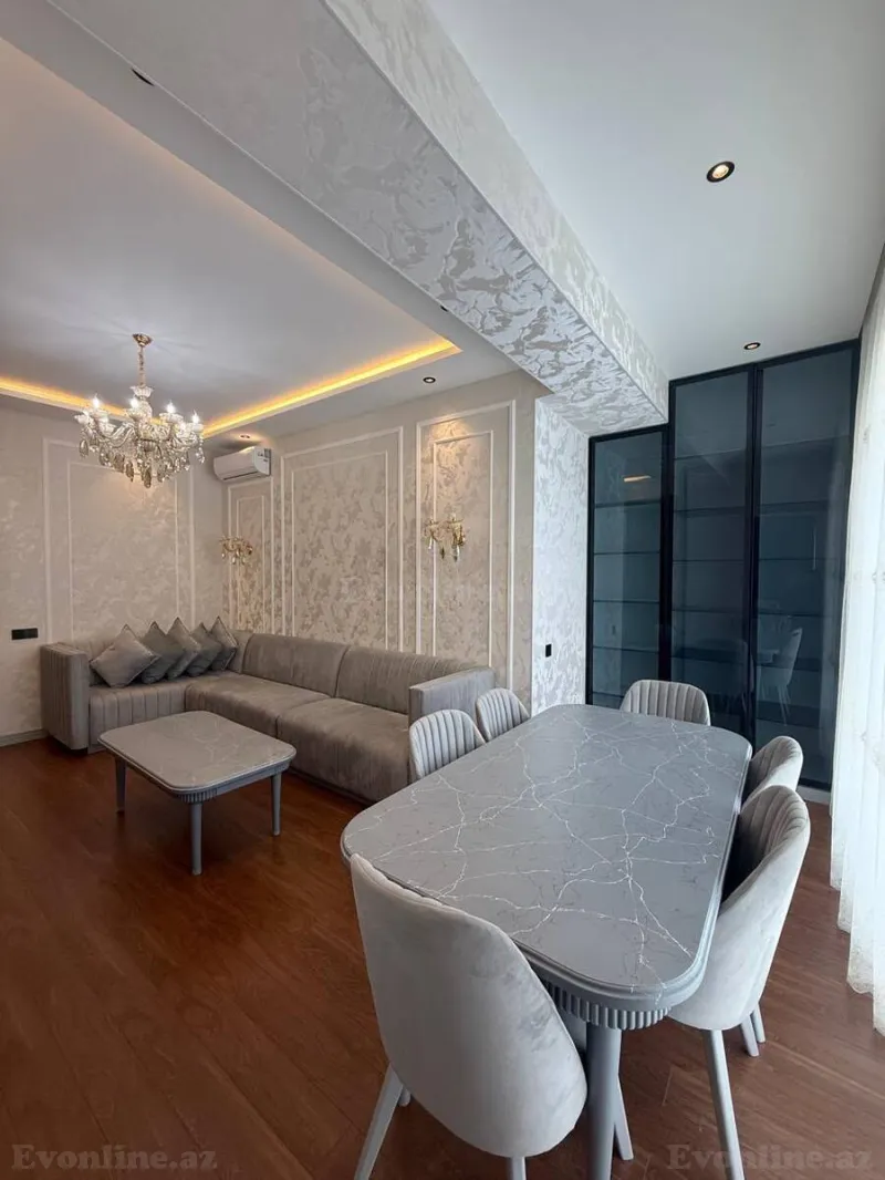 Kirayə verilir 3 otaqlı Mənzil Yeni tikili 120 m² Bakı, Nərimanov r., Koroğlu m — Mənzil, Bakı (3)
