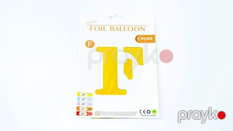Şar PW00426, F hərfi, 82 sm, qızılı — Bakı