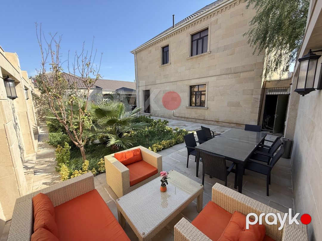 Satılır 8 otaqlı həyət evi/bağ evi 400 m² — Ev, villa, Bakı (5)