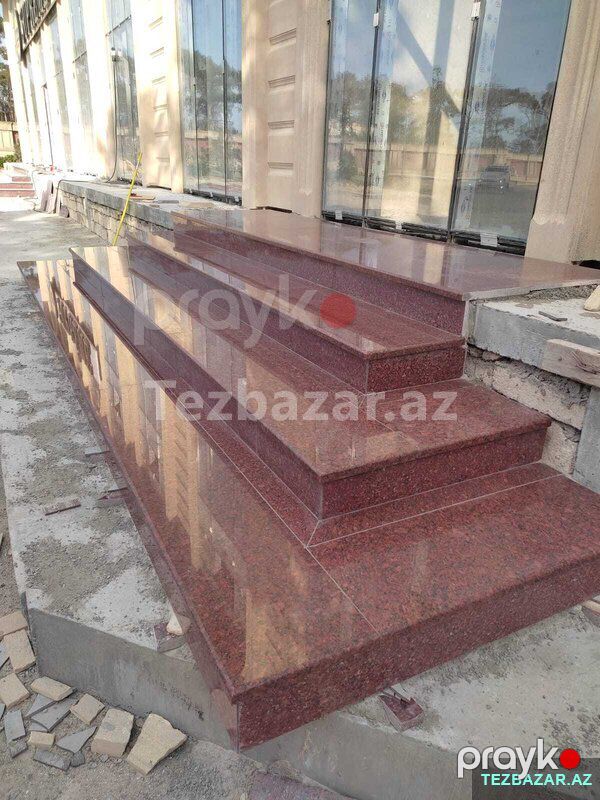 Yuksek keyfiyyətli mermer granit ishleri — Mallar, Bakı (2)