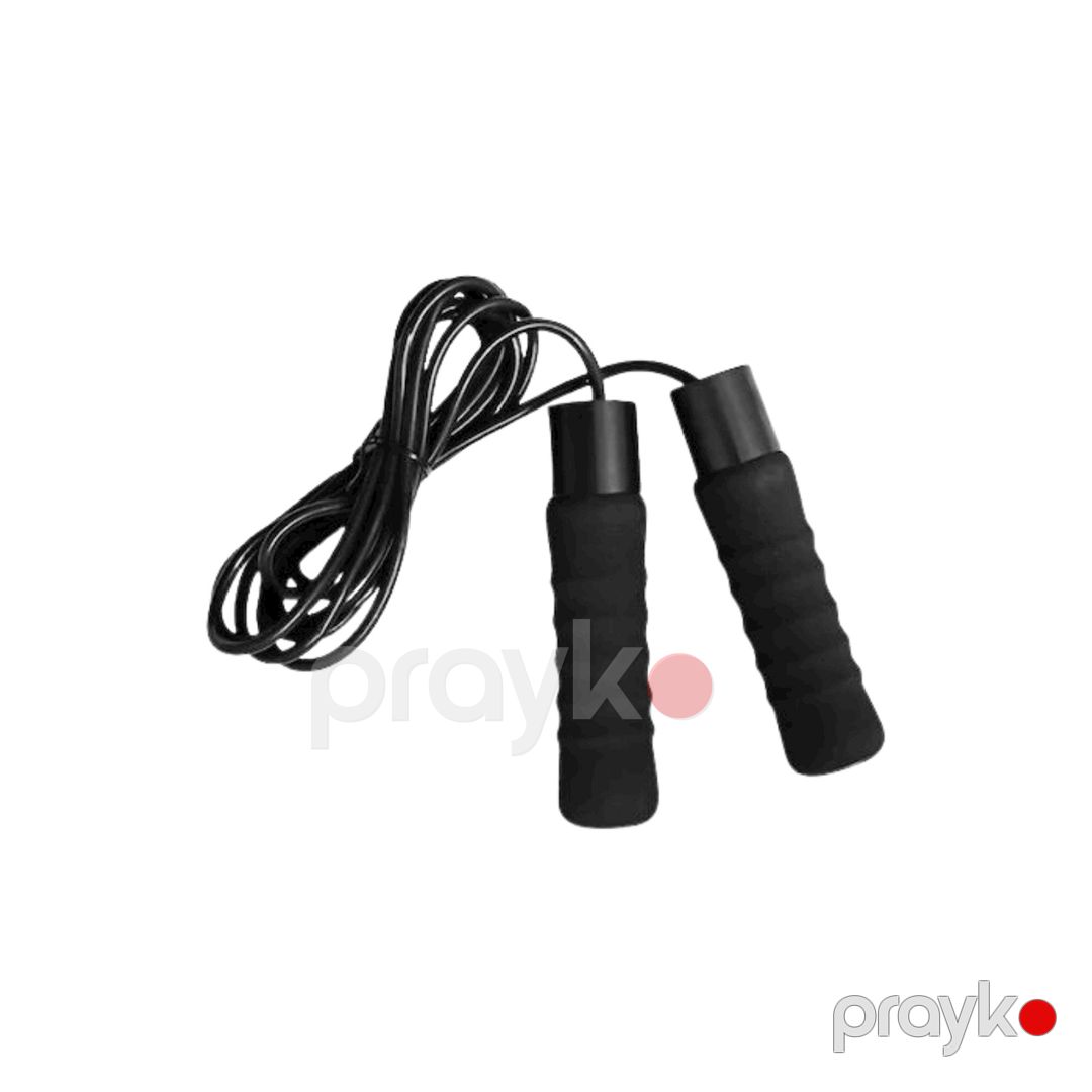 Ağırlıqlı atlanma ipi 1053 plastik/PVC, qara, 600 qram, 280 sm — Mallar, Bakı (3)