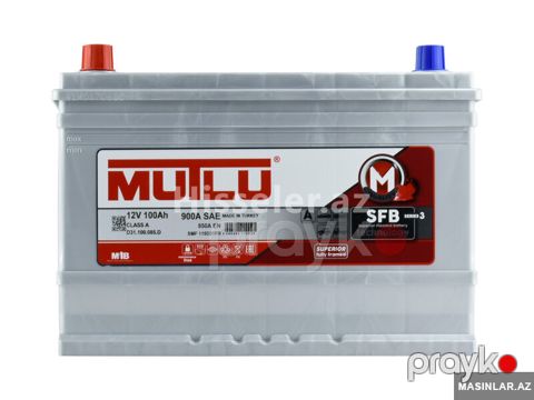 Akkumulyator Mutlu S3 Asia 100 Ah L — Bakı