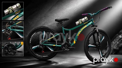 Dağ velosipedi Velocruz 29, tünd yaşıl — Bakı