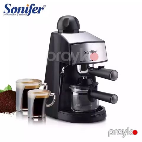 Sonifer SF-3534 Çoxfunksiyalı Qəhvə Maşını Yüksək Keyfiyyətli Kappuçino Espresso Kofe Hazırlayan Aparat 800W — Bakı