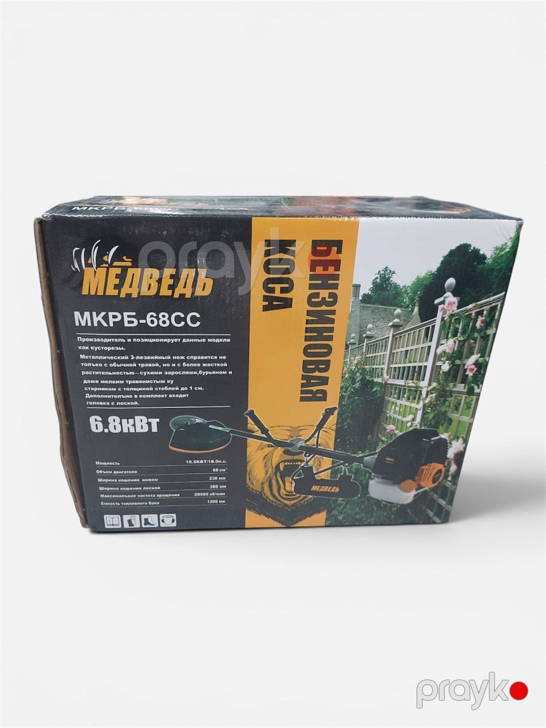 Benzinli trimmer Медведь МКРБ-68СС, 15.5w — Mallar, Bakı (2)