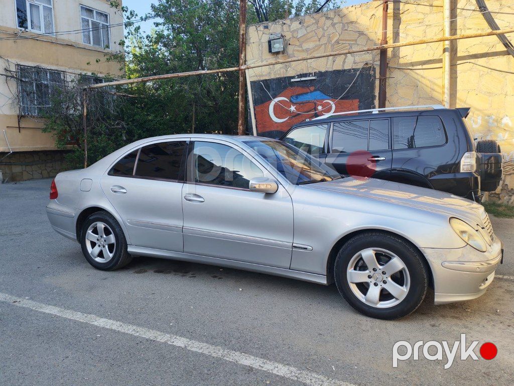 Mercedes E 240, 2.6 L, 2002 il, 249 400 km — Avtomobillər, Bakı (3)