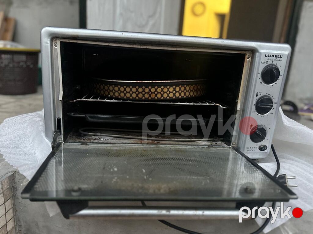 Duxovka Elektrik, rəng - Boz, Ayrıca dayanan, İşlənmiş — Masaüstü plitələr, Saray (2)