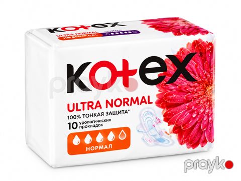 Qadın bezi Kotex, Ultra Normal, gündüz, 4 damcı, 8 əd — Bakı