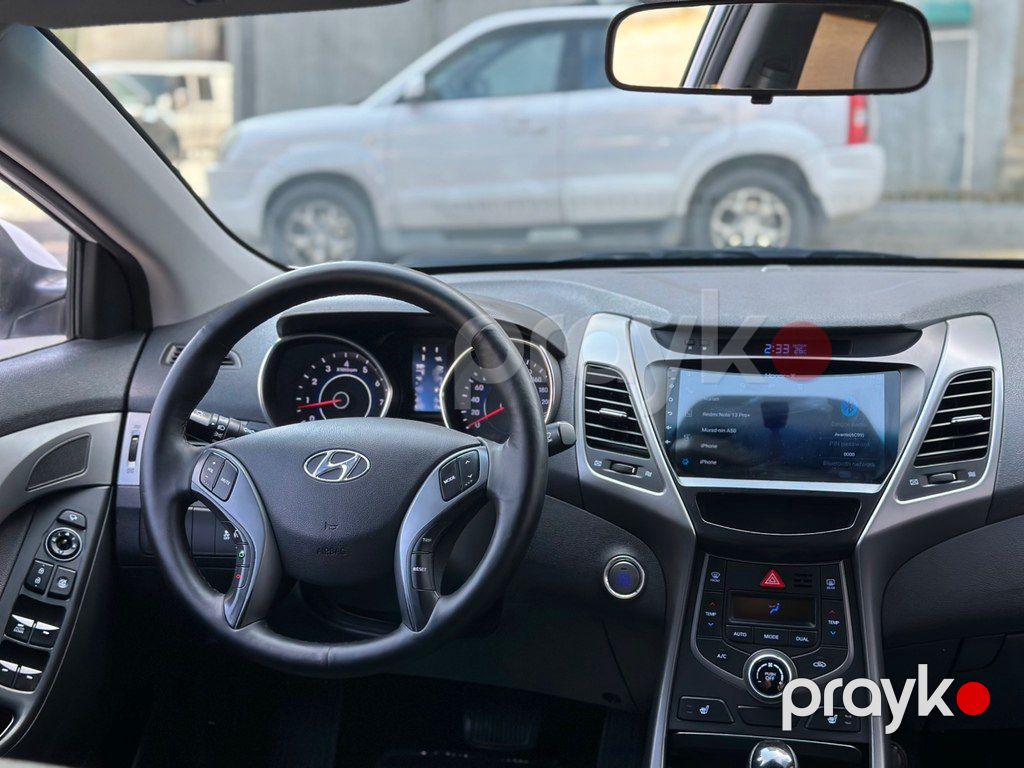 Hyundai Avante, 1.6 L, 2016 il, 188 800 km — Avtomobillər, Bakı (11)