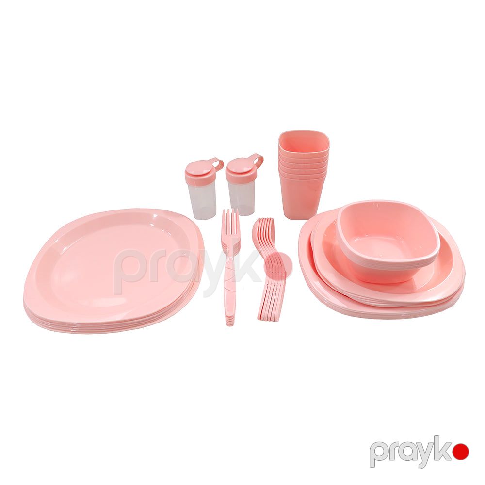 Qab dəsti piknik XDW103 48 parça plastik — Dacha və bağ, Bakı (2)