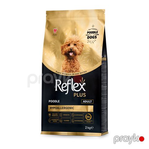 Quru yem Reflex Plus Poodle Hypoallergenic Adult yetkin pudel cinsli itlər üçün 2 kq — Bakı