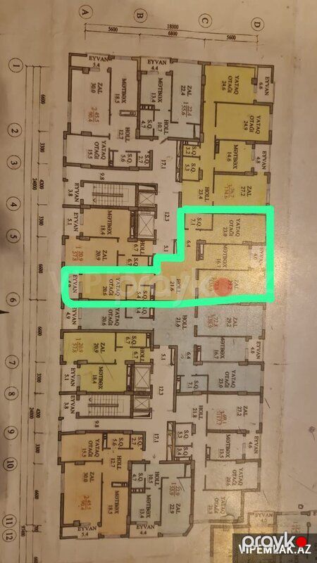 Yasamal rayonunda 2 otaqlı Yeni tikili Satılır, 95 m² — Bakı