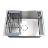 Mətbəx çanağı LS-6045A SS201 2.0+0.6 600x450x220 inox — Omid.az — Ev üçün məhsullar