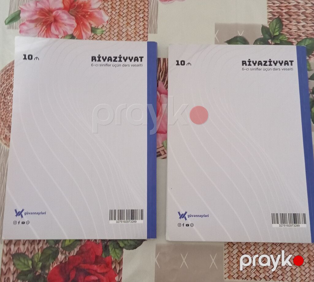 Riyaziyyat 6-cı sinif, 2023 il — Kitablar, Sumqayıt (2)