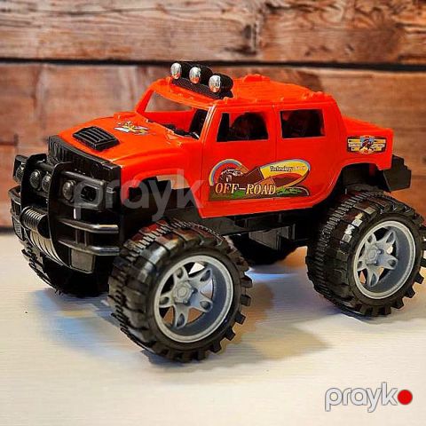 Maşın off-road, plastik, qırmızı/qara, 30 sm - homestore_vm1756 — Bakı