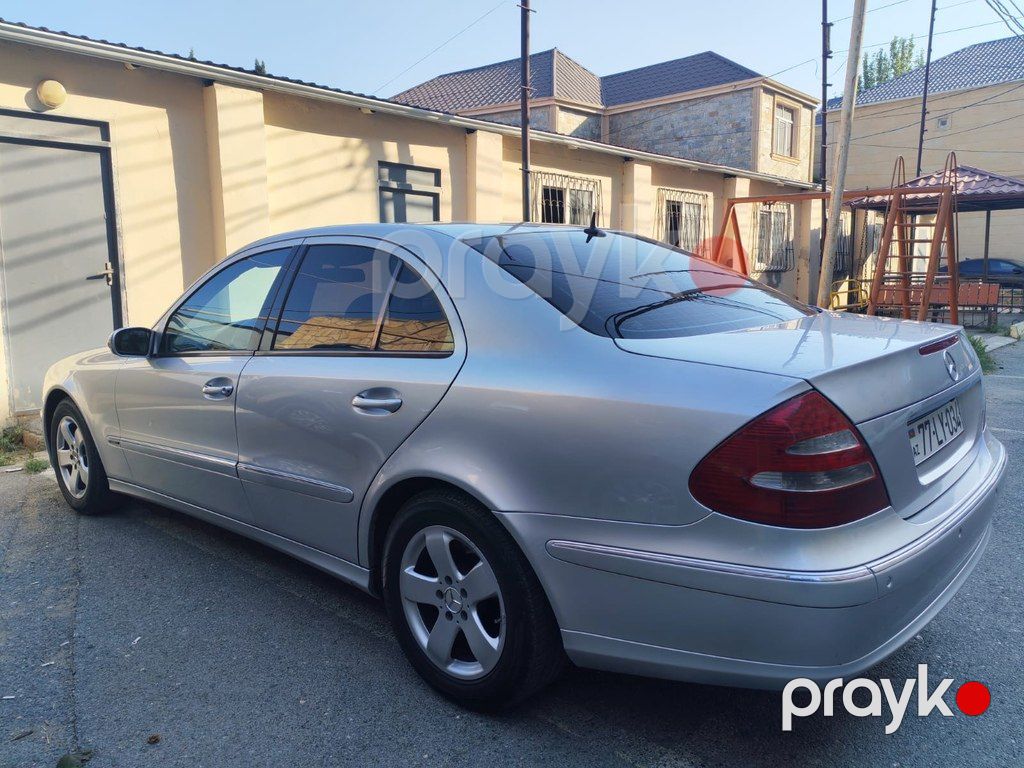Mercedes E 240, 2.6 L, 2002 il, 249 400 km — Avtomobillər, Bakı (9)